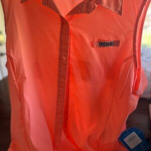 Columbia Men's Orange Shirt